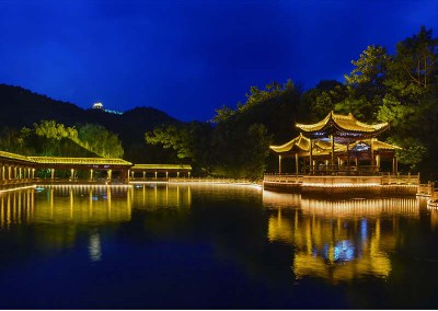 Suzhou garden landscape