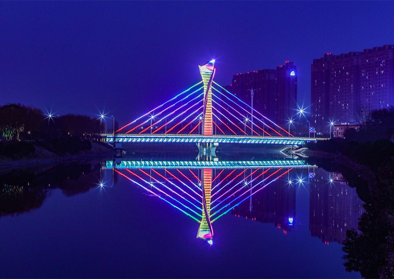 穎河大橋夜景2